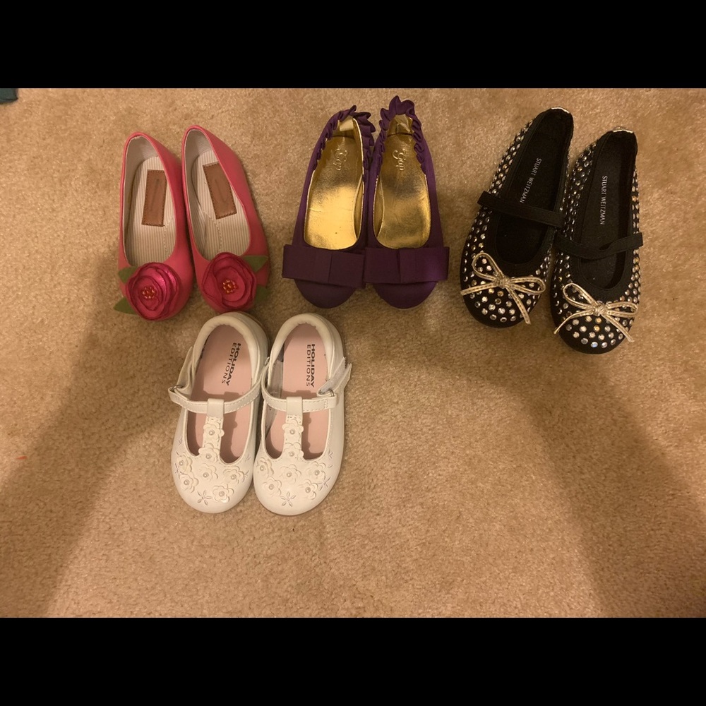 Little girl cute shoes from sizes 5-7. Gently used